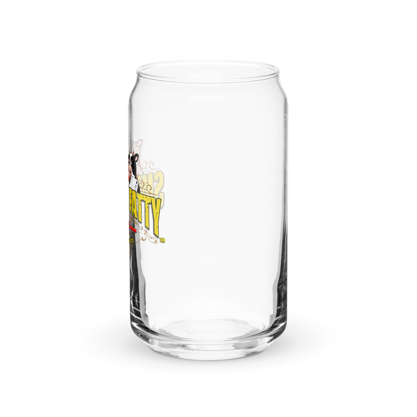 Logo Can-shaped glass