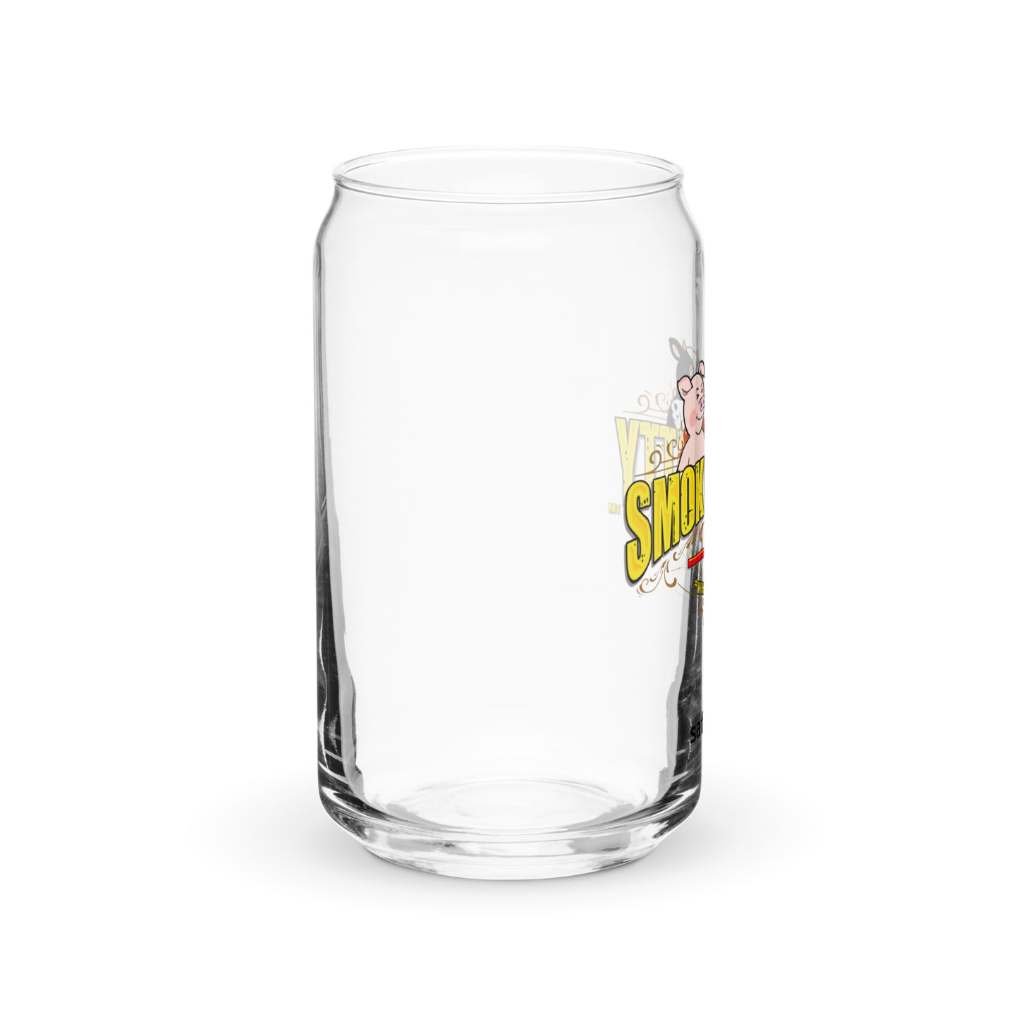 Logo Can-shaped glass