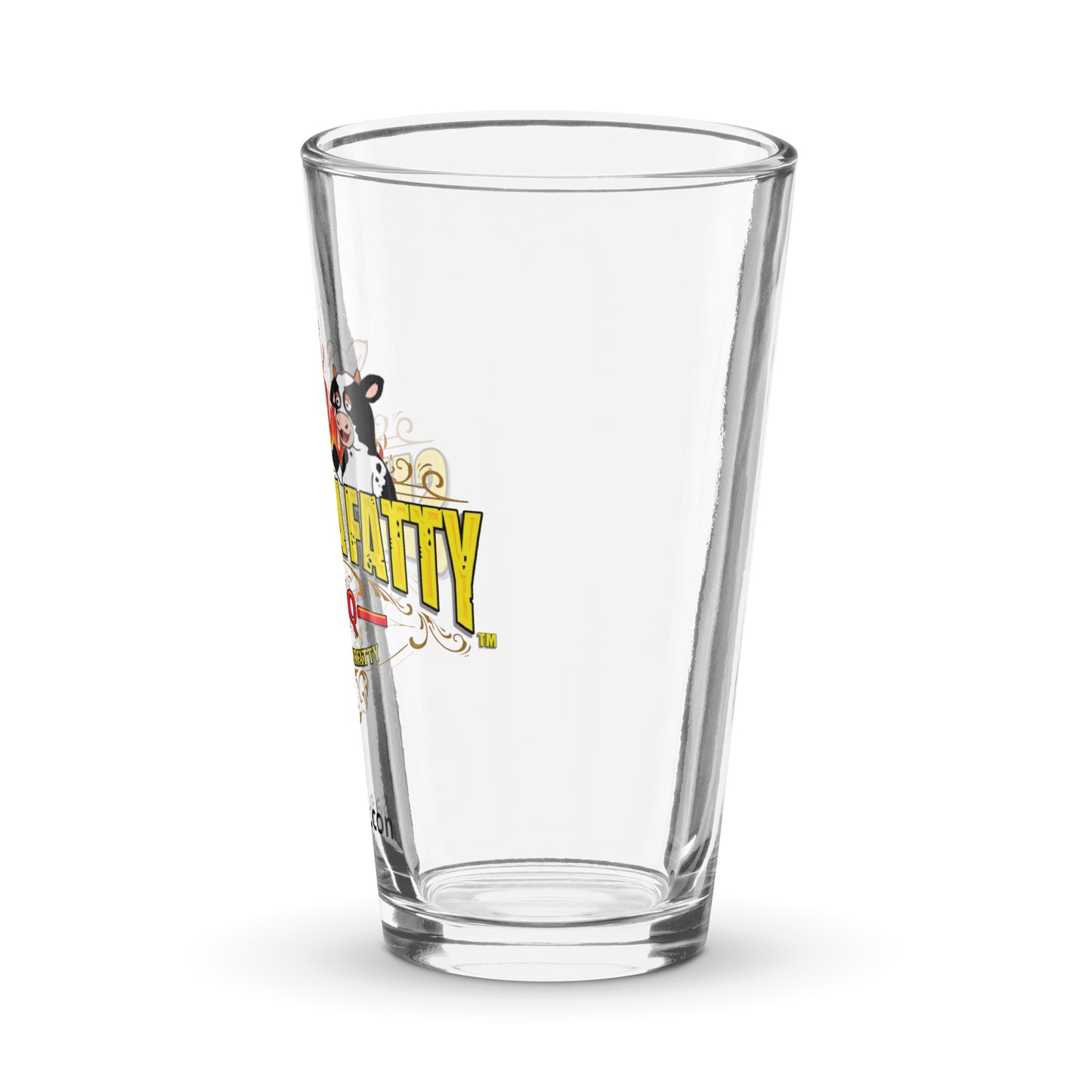 Logo Shaker pint glass