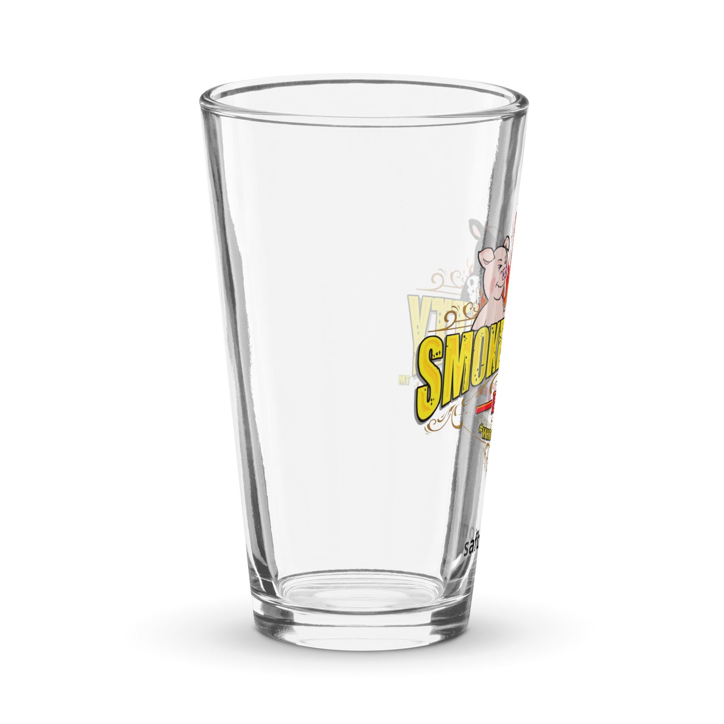 Logo Shaker pint glass