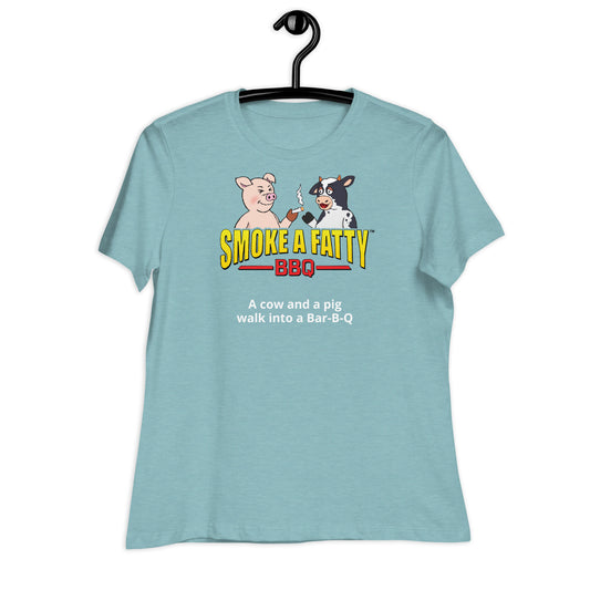 OG Cow and a Pig Women's Relaxed T-Shirt